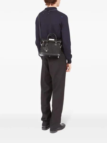Geantă shopper Maison Margiela negru