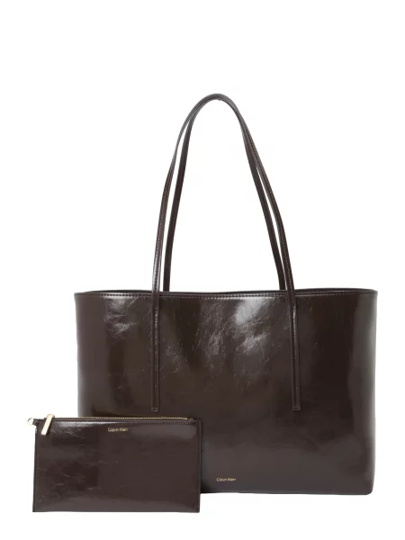 Calvin Klein Geantă shopper maro