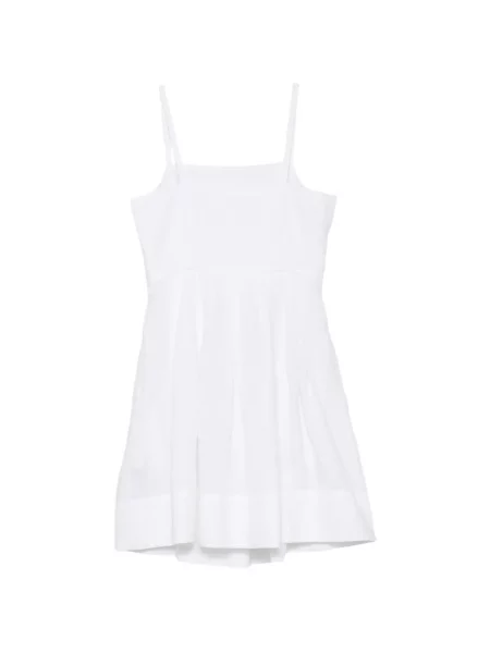 Rochie mini Eleventy cu bretele alb