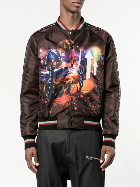 Geacă bomber Lanvin cu imagine