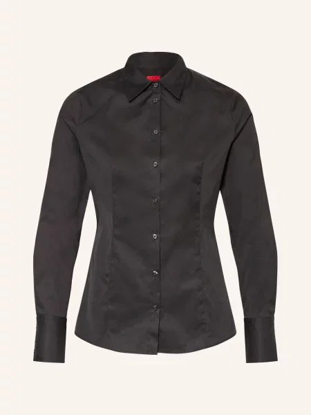 Hugo Koszula The Fitted Shirt schwarz czarna
