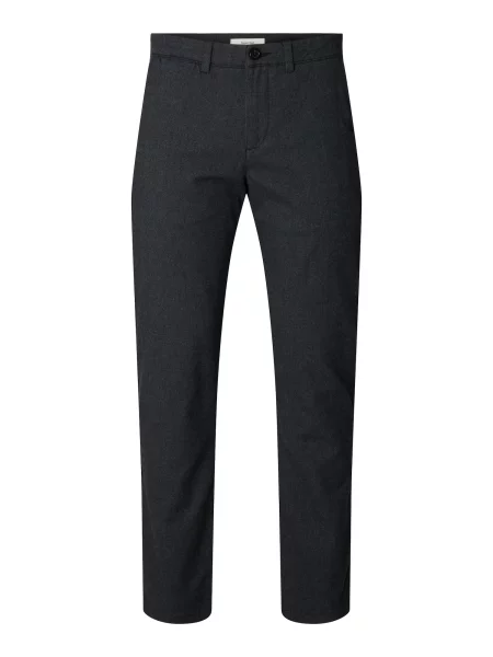 SELECTED Pantaloni eleganți Miles denim negru