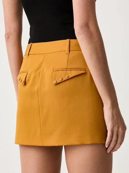 Шерстяная юбка Elisabetta Franchi