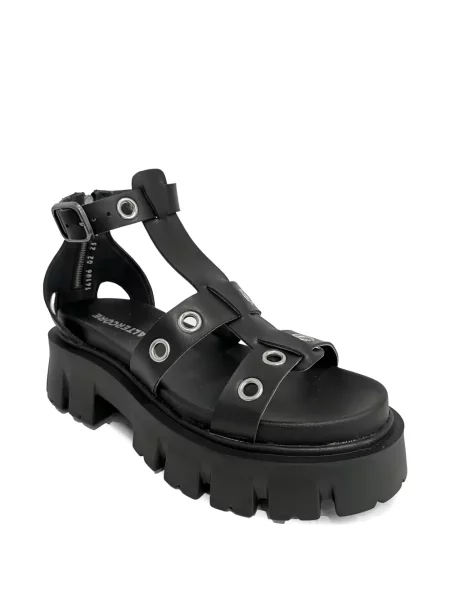 Sandale Altercore cu platformă negru