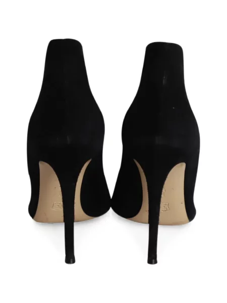 Pantofi cu toc Gianvito Rossi evazate negru