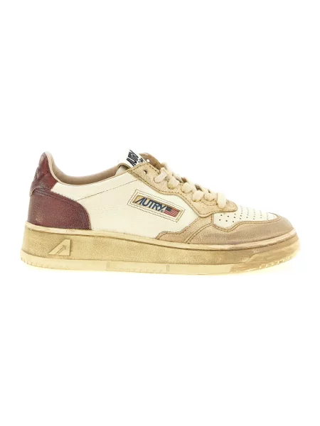 Sneakersy Autry skórzane beżowe