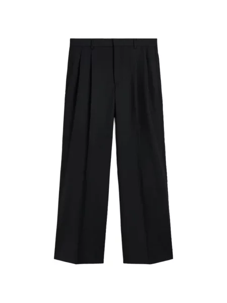 Pantaloni Sunflower plisate negru