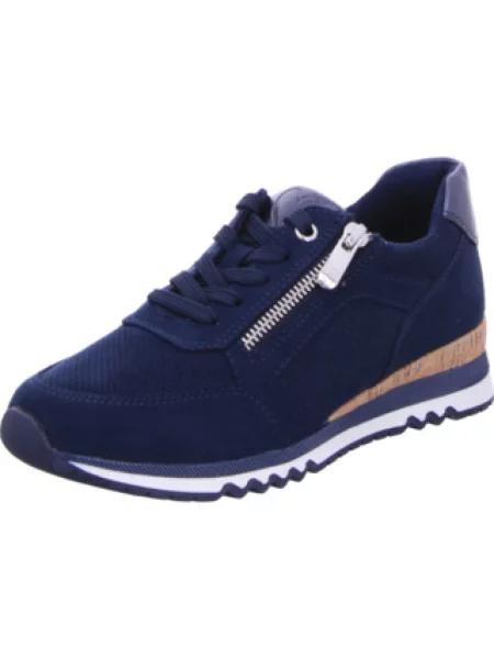 Sneakersy Marco Tozzi niebieskie