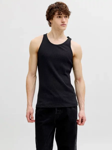 JACK & JONES Tricou JORMAINE' negru