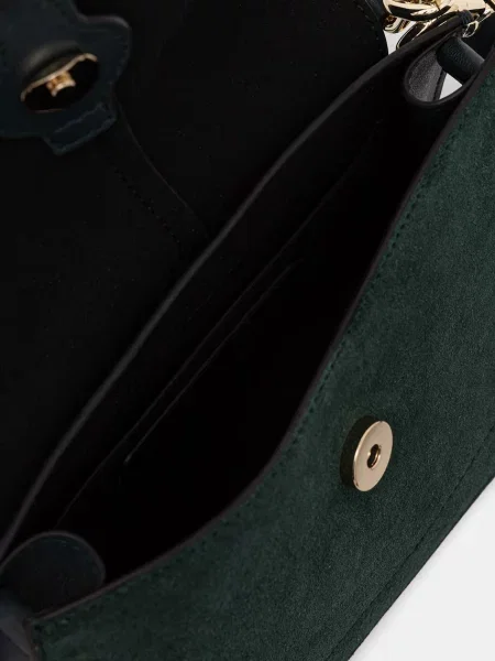 Furla Táska Flow Mini Top Handle CN Sötétzöld zöld