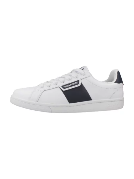 Pantofi Fred Perry din piele alb