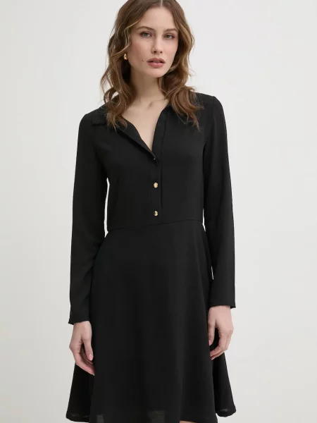 Morgan Rochie tip cămașă negru