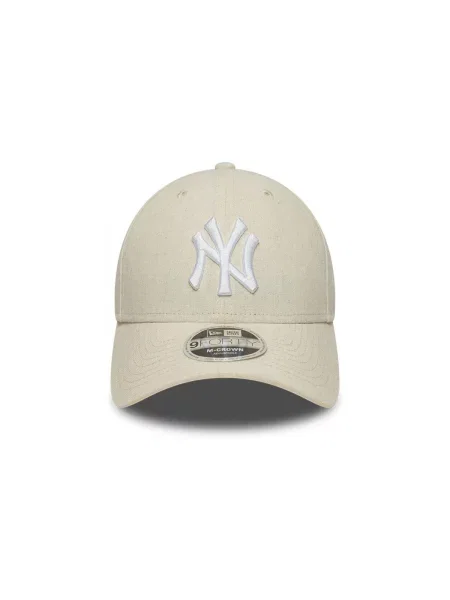Lenvászon baseball sapka New Era bézs