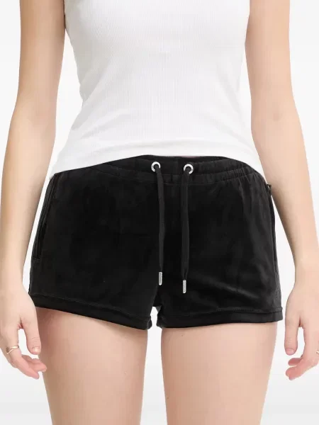 Pantaloni scurți Juicy Couture negru