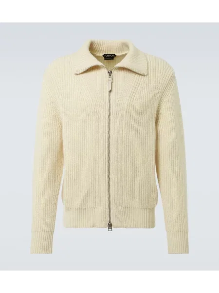 Pulover Tom Ford de lână alb