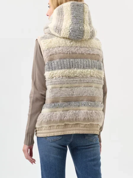 Жилет Panicale Cashmere бежевый