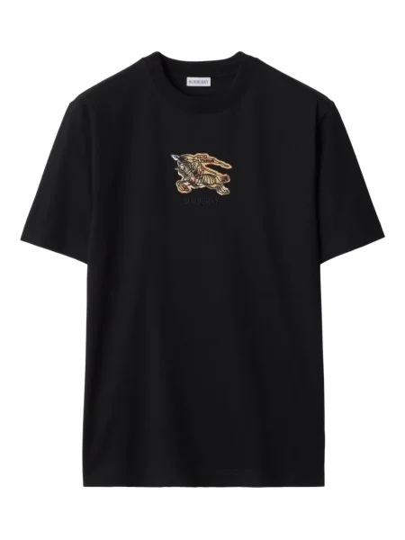 Tricou Burberry în carouri negru