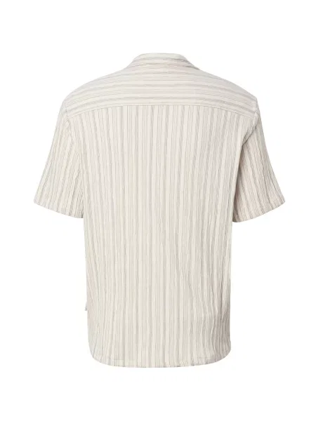 INDICODE JEANS Košeľa svetlobéžová