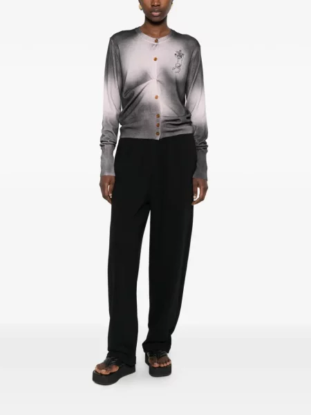 Pantaloni Mm6 Maison Margiela negru