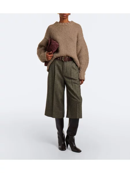 Pulover Ralph Lauren Collection din cașmir maro