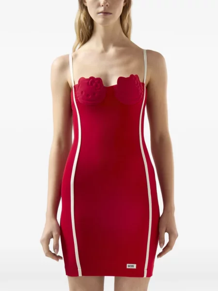 Rochie mini Gcds roșu