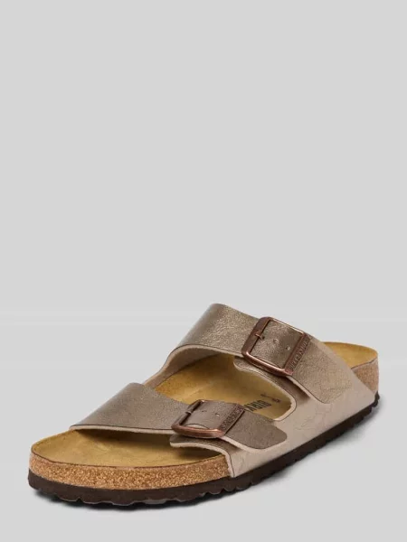 Klapki Birkenstock wsuwane z otwartą piętą