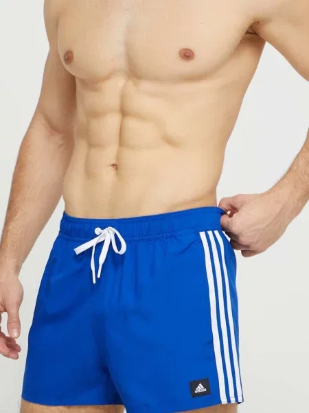 Pantaloni Adidas Performance cu dungi albastru