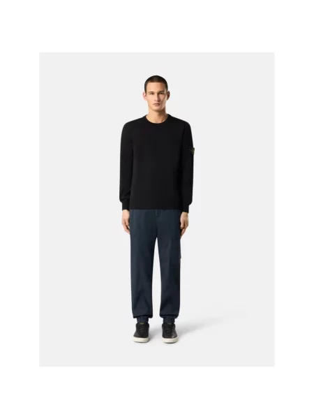 Sweter Stone Island z kamieniami czarny
