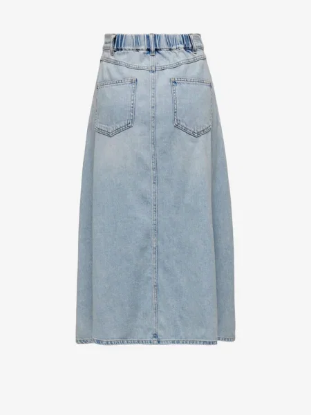 ONLY Sukňa MINDY denim modrá