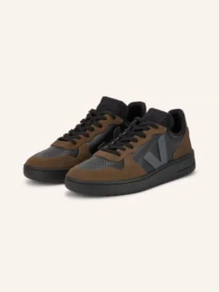 Veja Sneakersy Prime tmavě hnědá černá