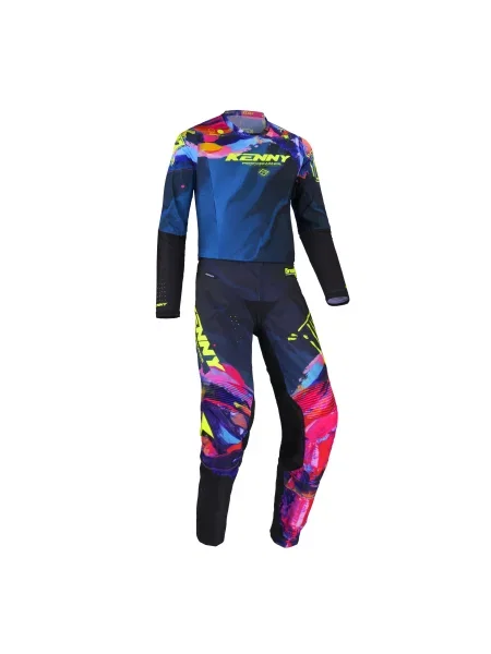 Spodnie motocyklowe crossowe Kenny Performance beżowe