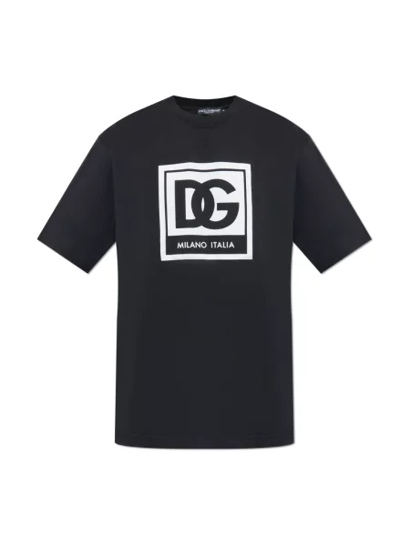 Koszulka Dolce And Gabbana z logo czarna
