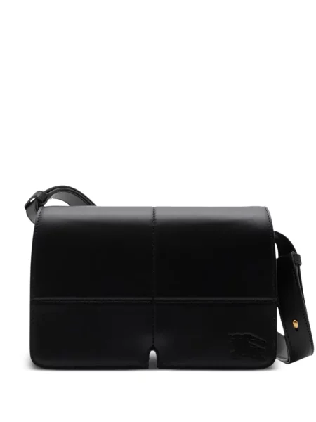Geanta de piele Burberry din piele negru