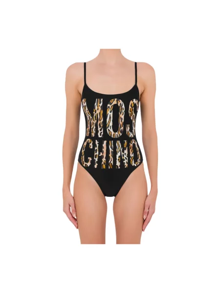 Strój kąpielowy Moschino biznesowy czarny