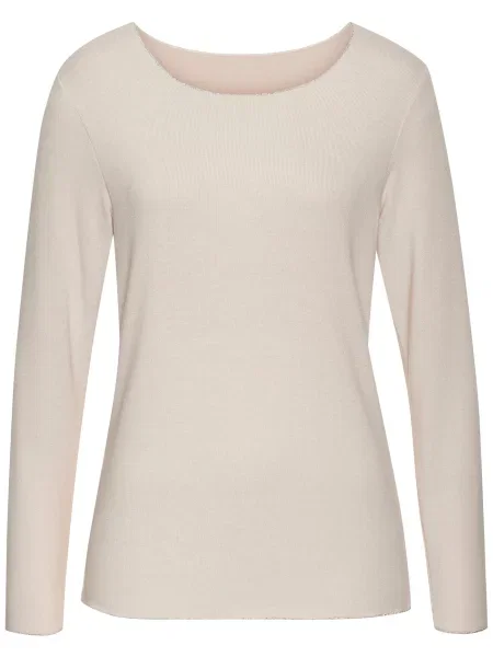 LASCANA Tričko písková