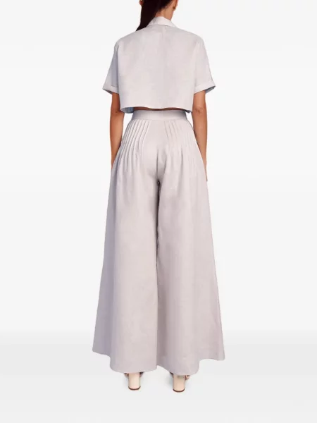 Pantaloni palazzo Azulu roz