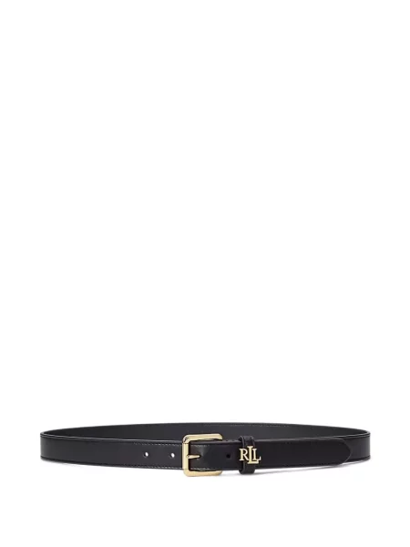 Curea Lauren Ralph Lauren din piele negru
