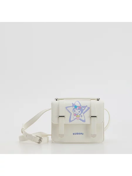 Reserved Crossbody kabelka Kuromi krémová