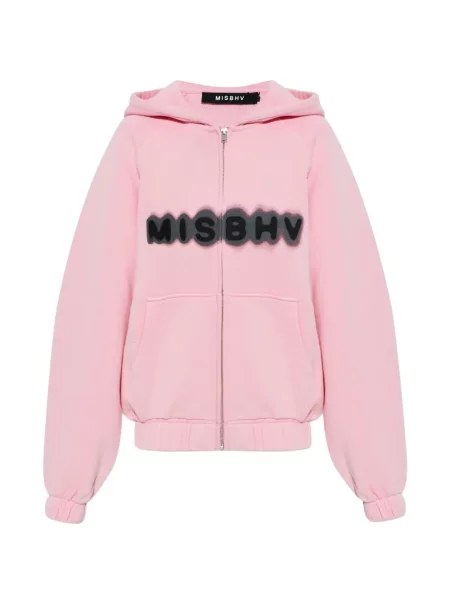 Top Misbhv z nadrukiem różowy