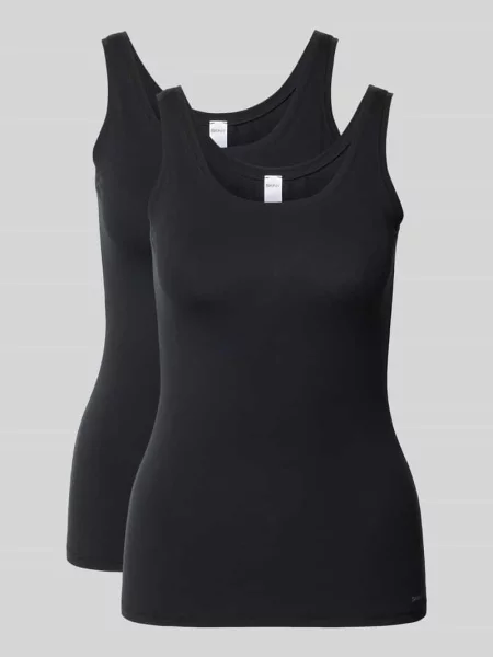 Top Skiny czarny