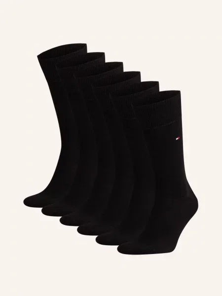Tommy Hilfiger Skarpety 6 Par schwarz granatowe
