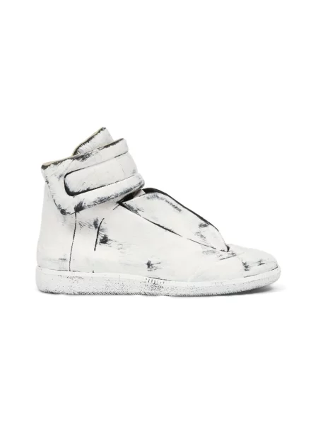 Sneakersy Maison Margiela skórzane białe
