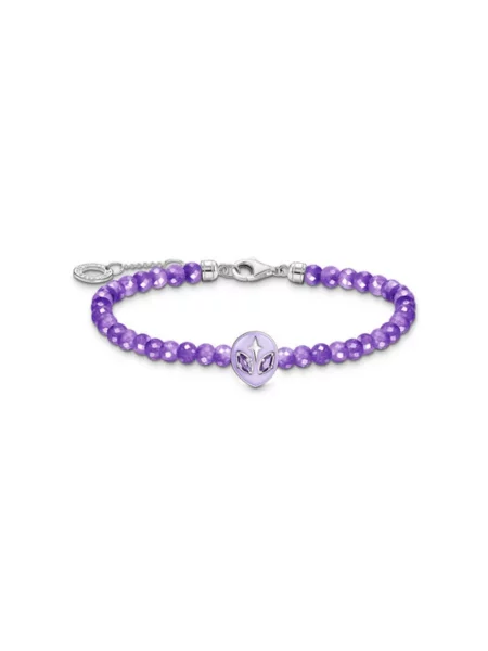Bransoletka Thomas Sabo fioletowa