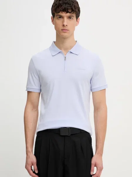 Calvin Klein polo fioletowa