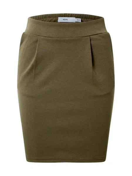ICHI Fustă Kate oliv kaki