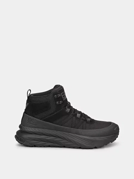 Жіночі Черевики поліестер/поліуретан/шкіра чорний