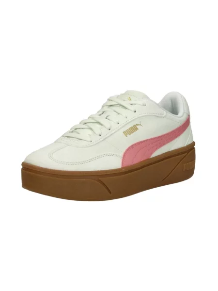 Sneakersy Puma Platform na platformie zielone