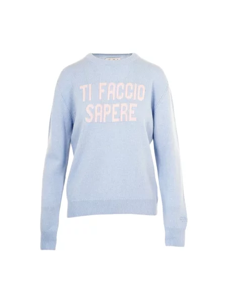 Sweter Mc2 Saint Barth niebieski