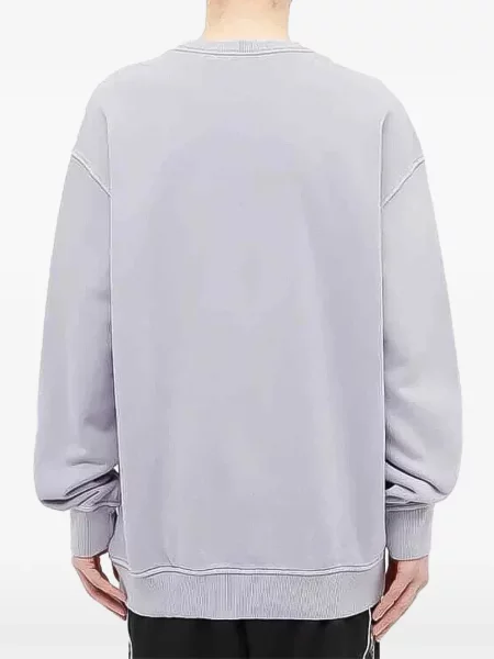 Hanorac crewneck Reebok cu decolteu rotund gri
