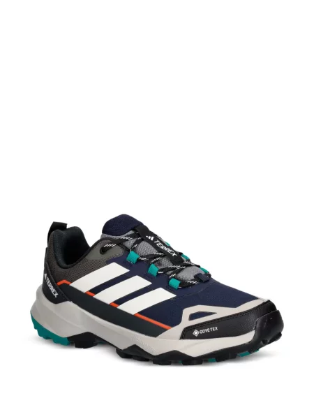 Pantaloni Adidas cu imagine cu model leopard alergare violet